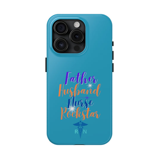 Father, Husband, Nurse, Rockstar - Unique iPhone Case