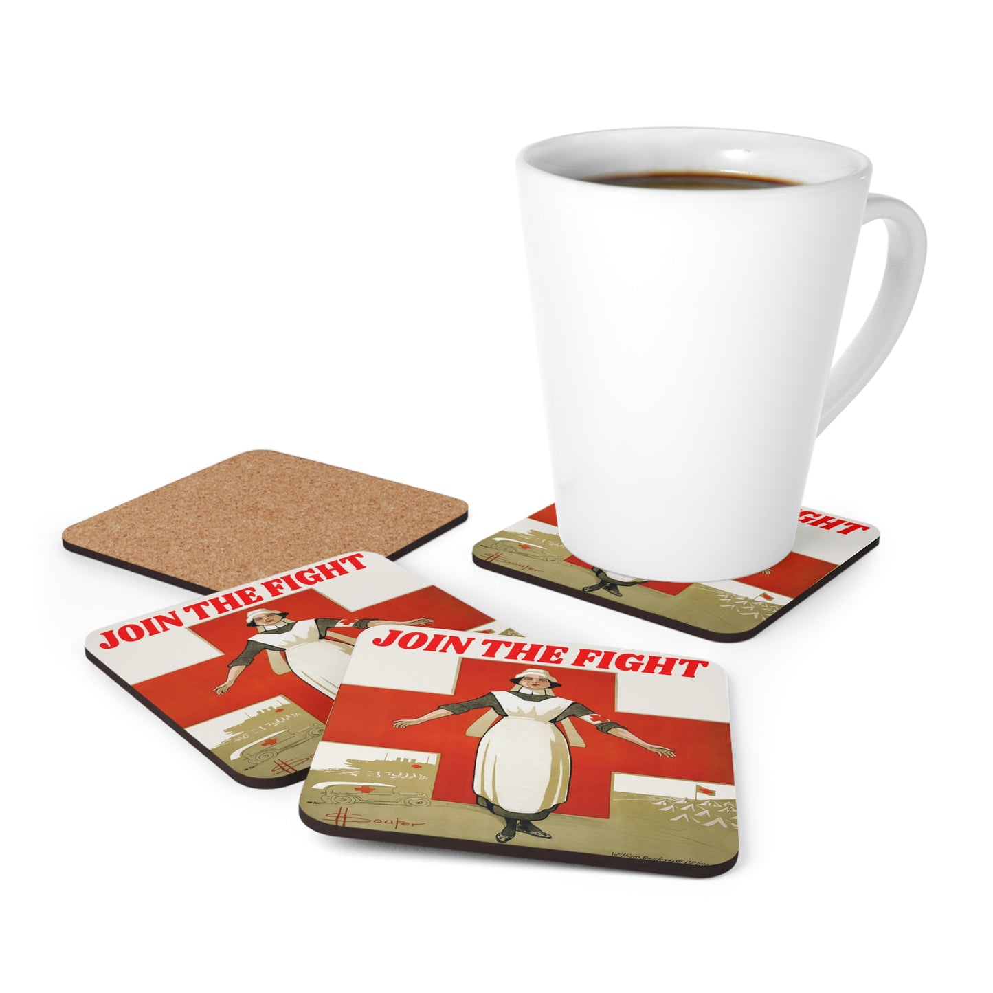 Corkwood Coaster Set