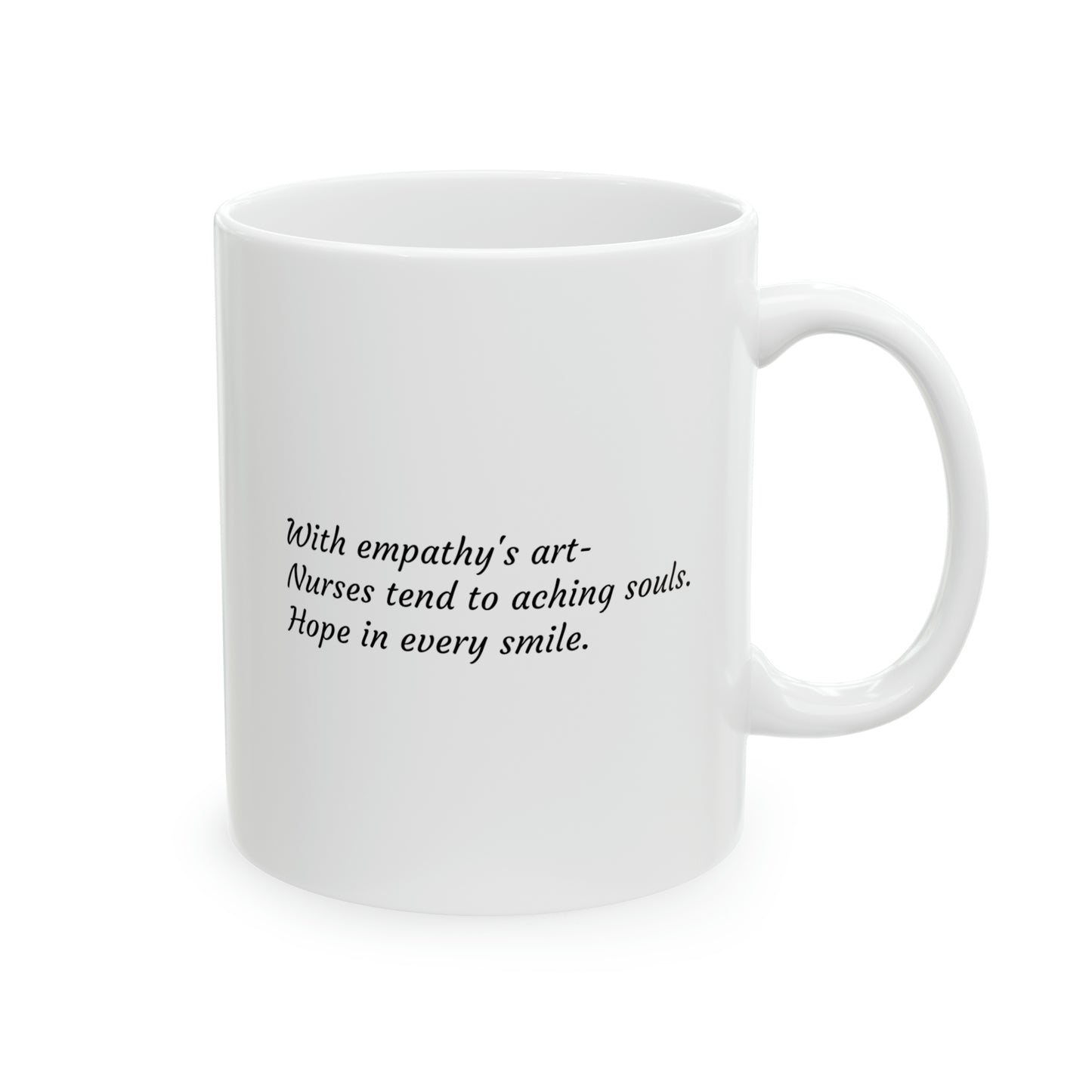 Empathy's Embrace Ceramic Mug 11oz