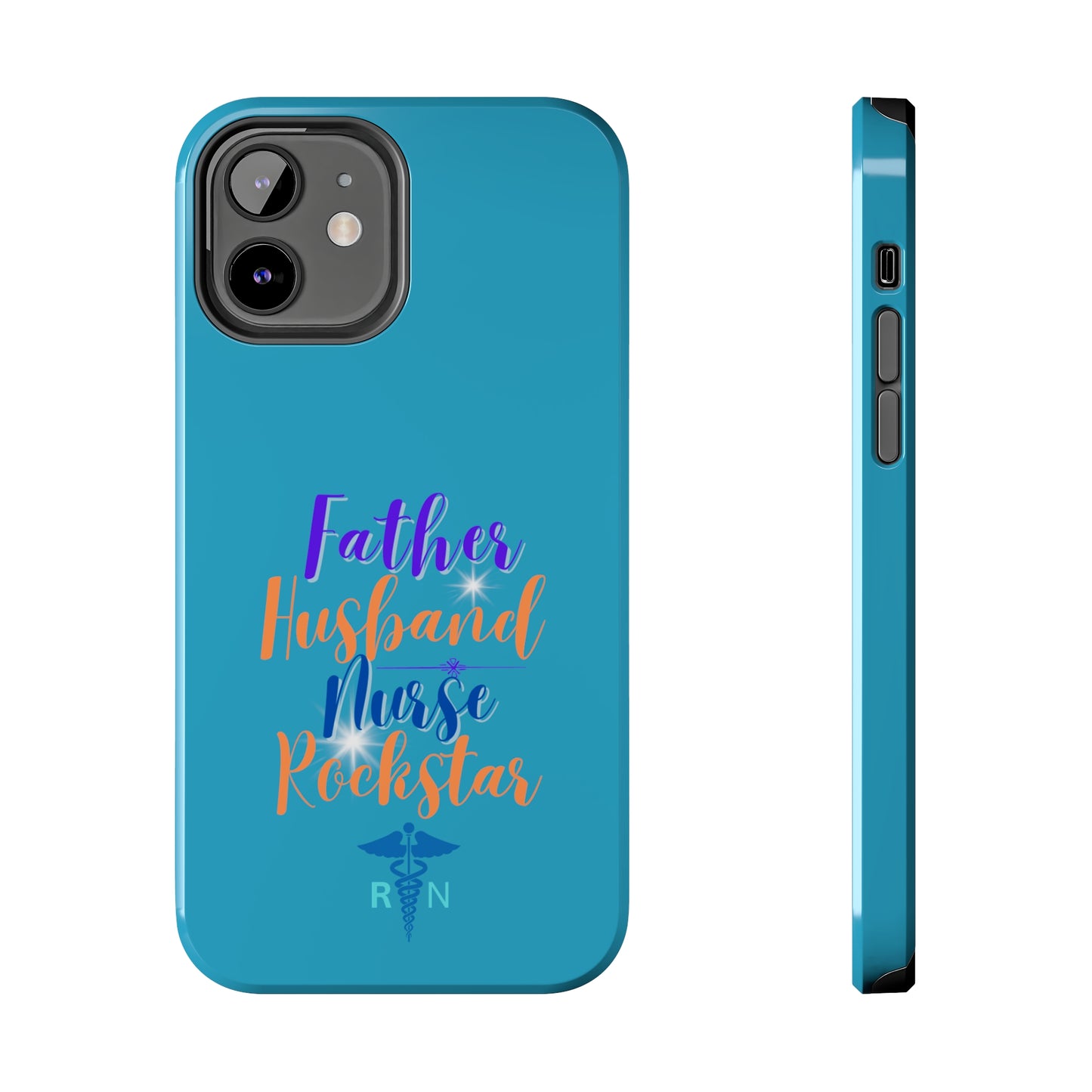 Father, Husband, Nurse, Rockstar - Unique iPhone Case