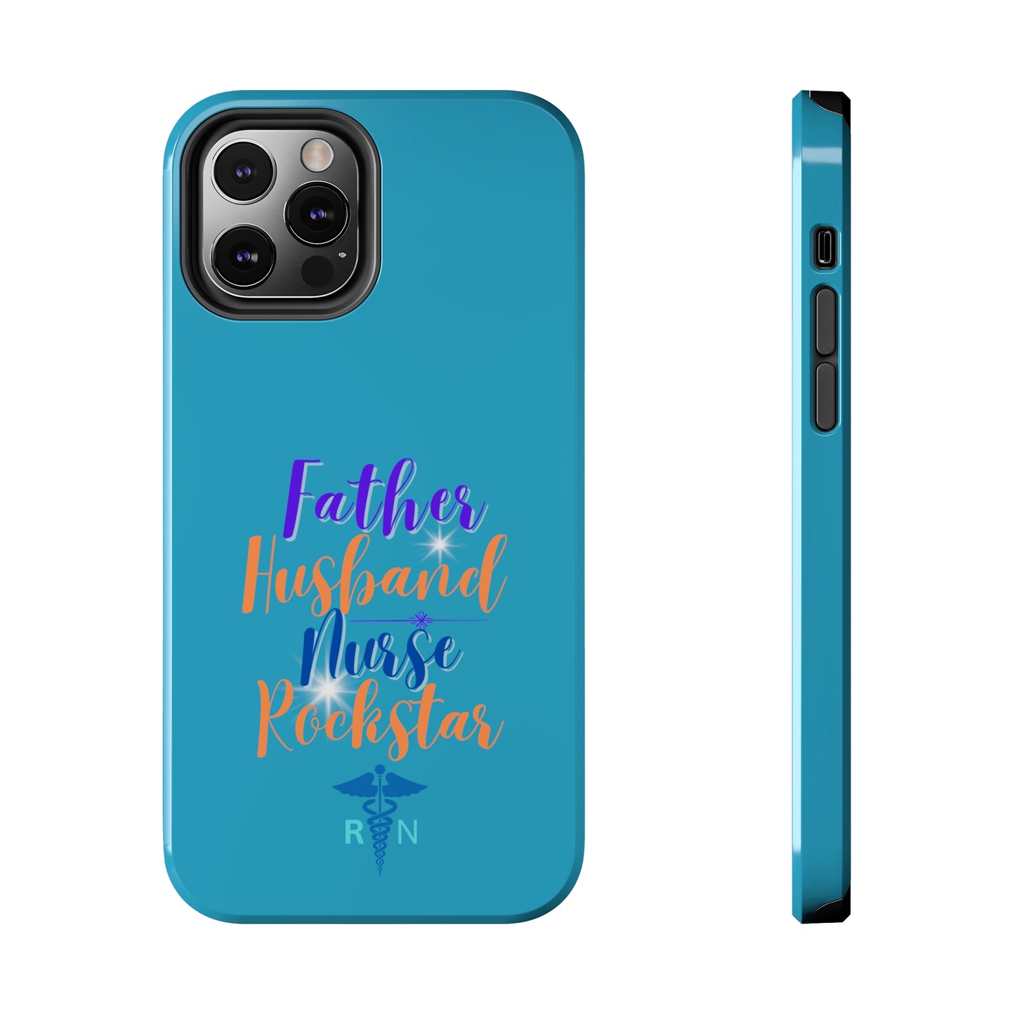 Father, Husband, Nurse, Rockstar - Unique iPhone Case