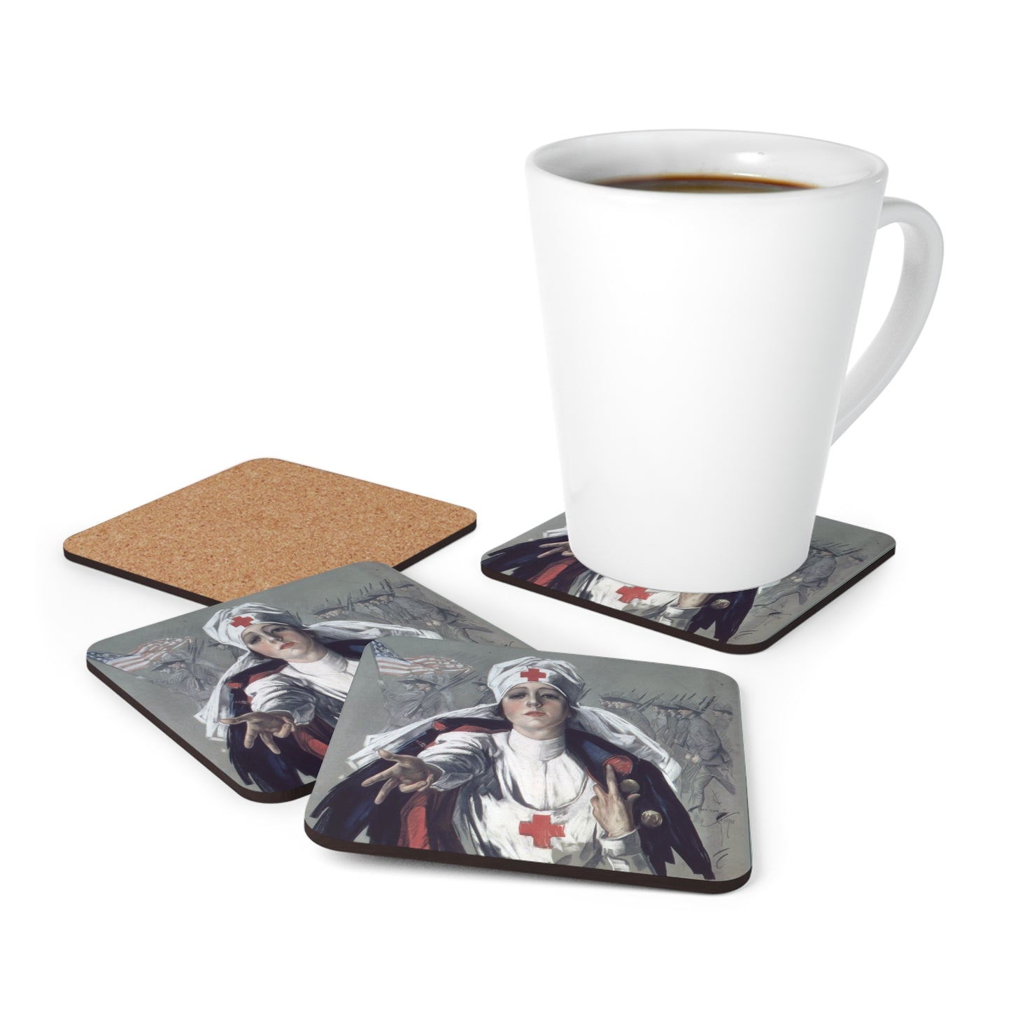 Please Help Corkwood Coaster Set