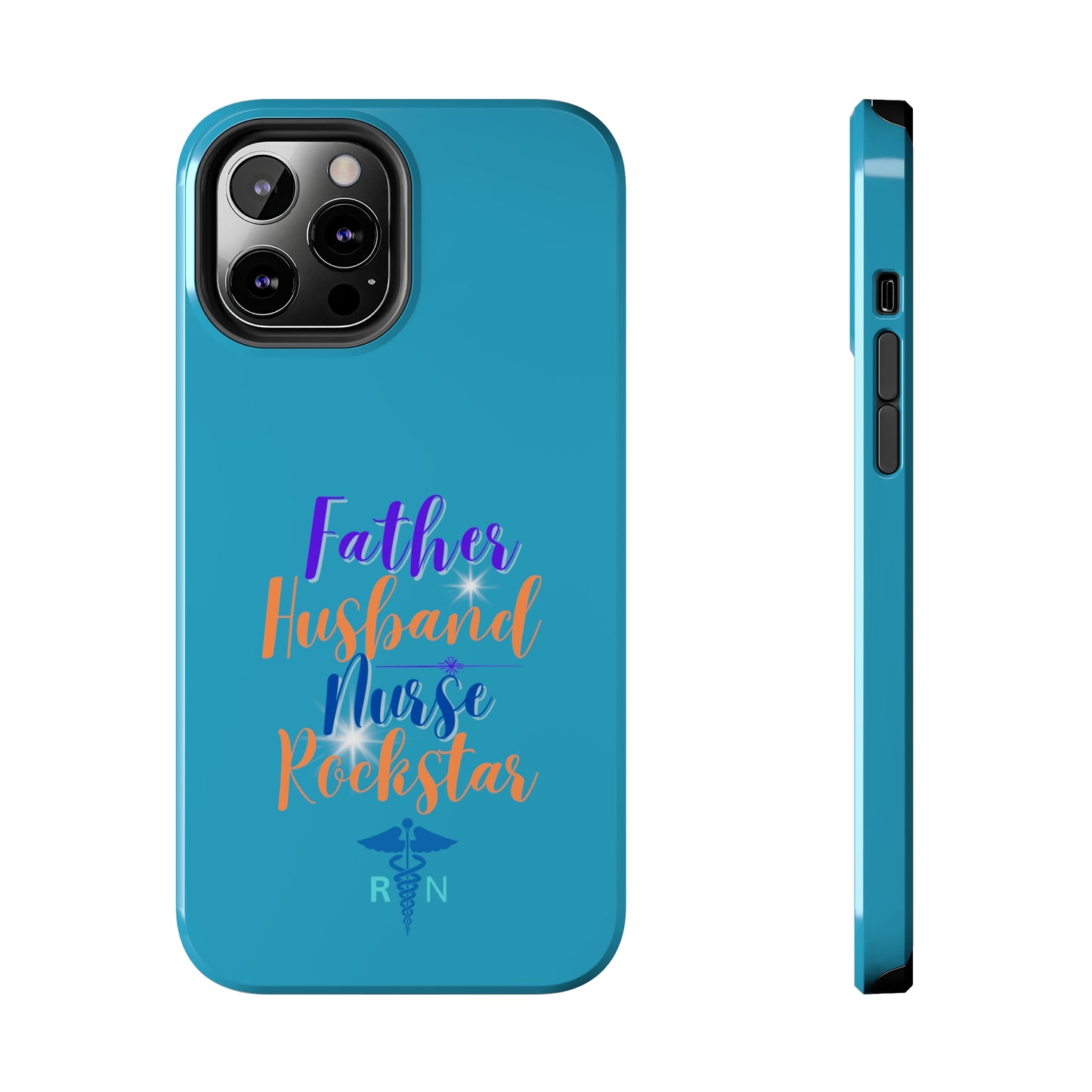 Father, Husband, Nurse, Rockstar - Unique iPhone Case