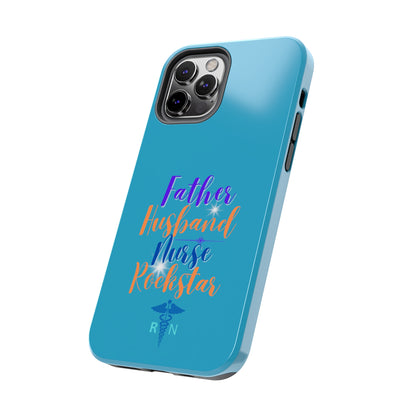 Father, Husband, Nurse, Rockstar - Unique iPhone Case