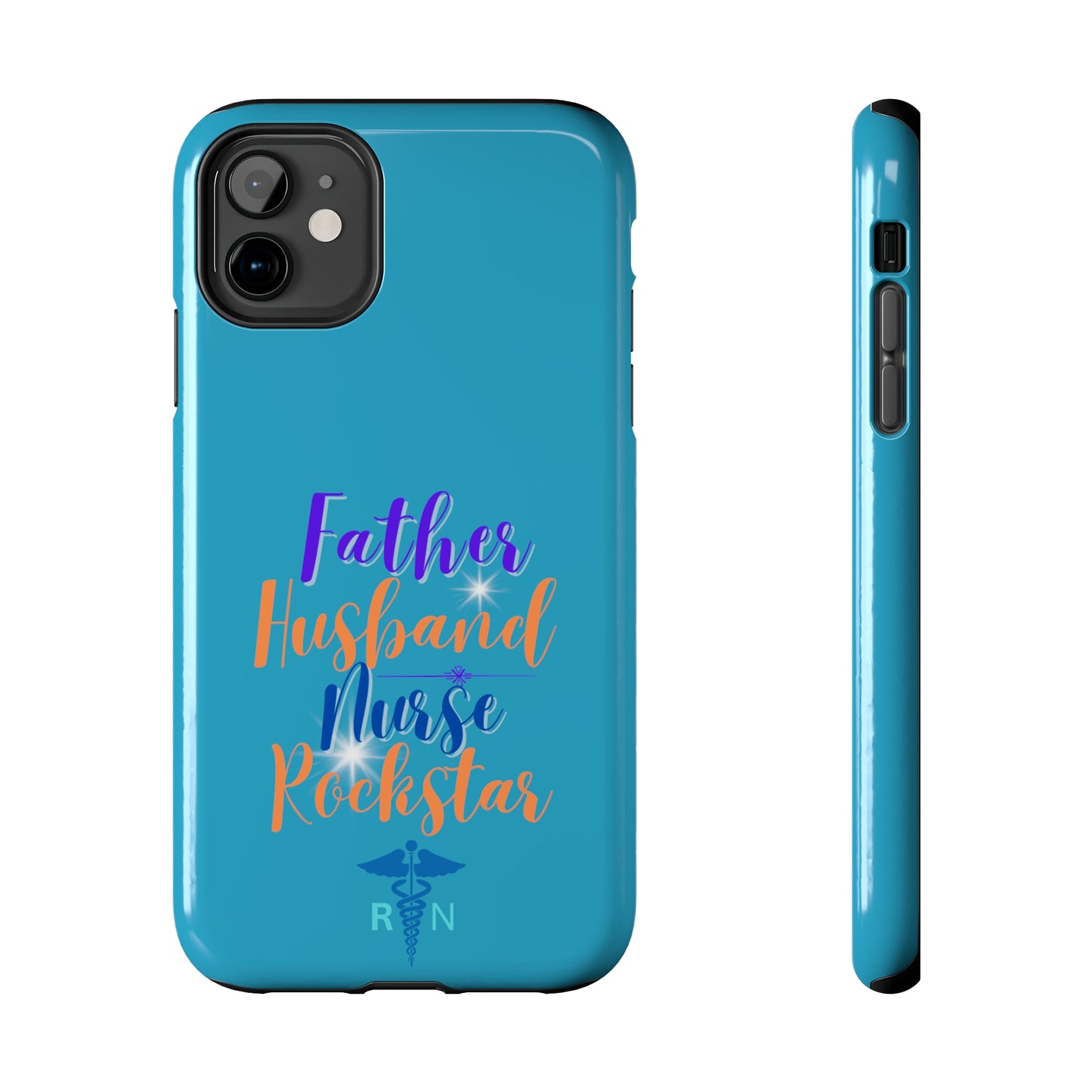 Father, Husband, Nurse, Rockstar - Unique iPhone Case