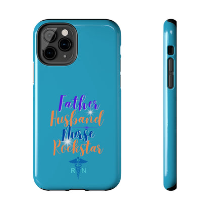 Father, Husband, Nurse, Rockstar - Unique iPhone Case