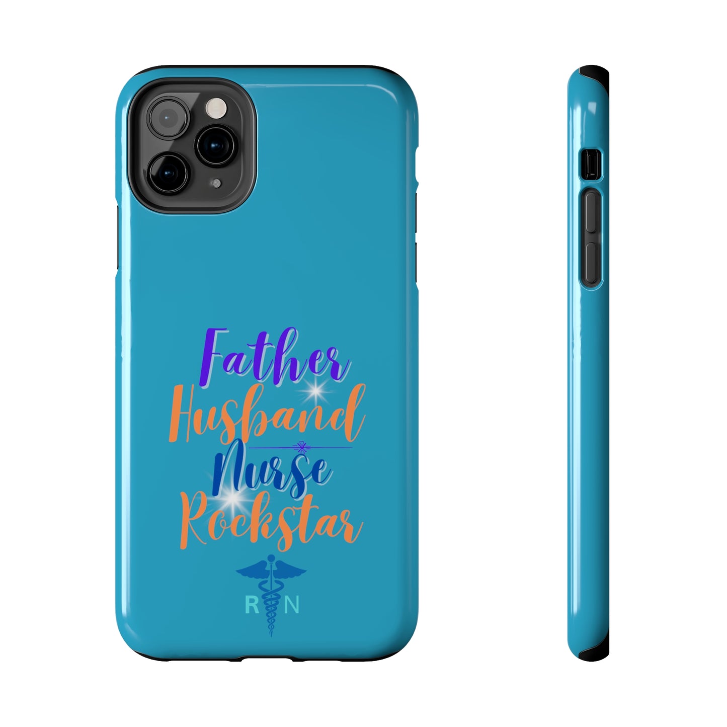 Father, Husband, Nurse, Rockstar - Unique iPhone Case